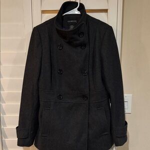 GEORGE Women's Charcoal Peacoat